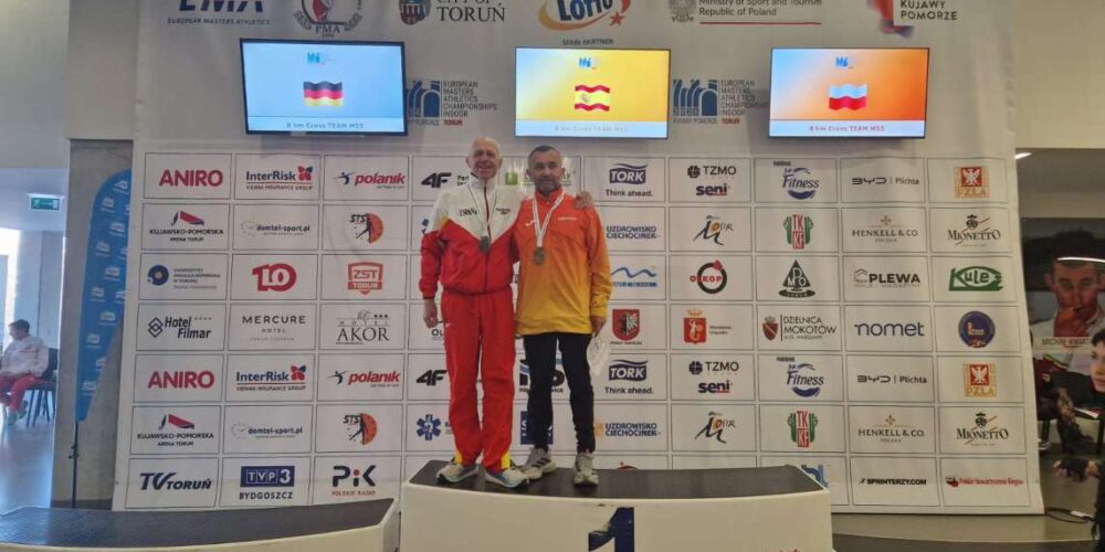 Gregorio Merchán (derecha) y Juan Francisco Romera.