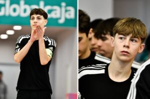 Rodrigo Fernández (derecha) y Diego Jiménez.