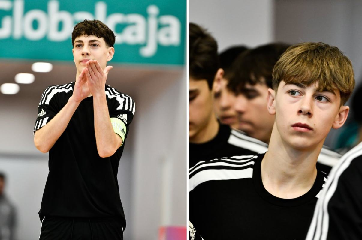 Rodrigo Fernández (derecha) y Diego Jiménez.