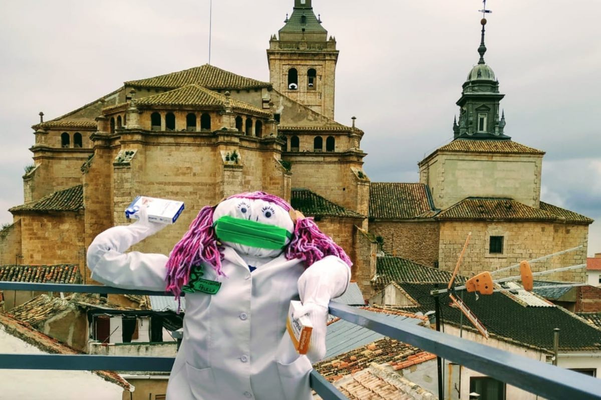 Un pelele de Yepes (Toledo). Foto: Ayuntamiento 