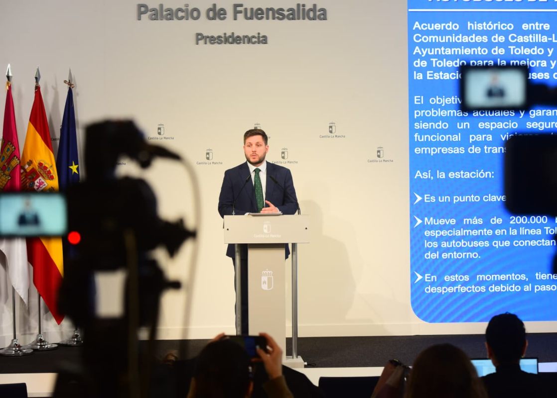 El consejero de Fomento, Nacho Hernando. Imagen: Rebeca Arango.