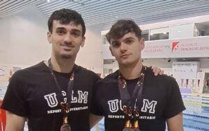 Aitor Machuca (i) e Israel Sánchez-Infantes.