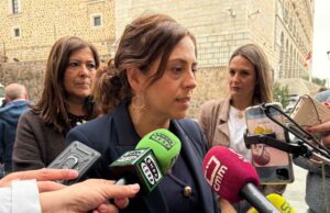 La portavoz del PSOE en el Ayuntamiento de Toledo, Noelia de la Cruz.