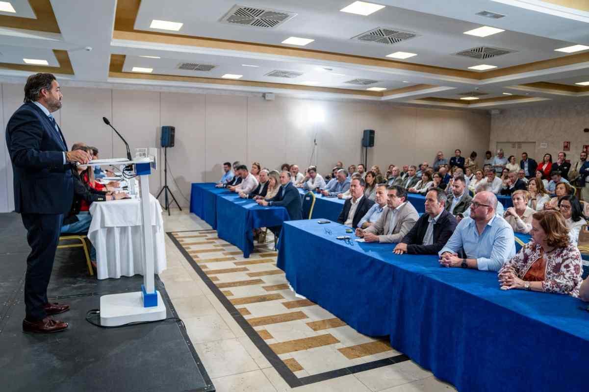 El presidente del PP de Castilla-La Mancha, Paco Núñez.