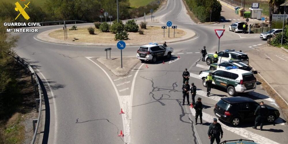 Operativo de la Guardia Civil en la provincia de Toledo