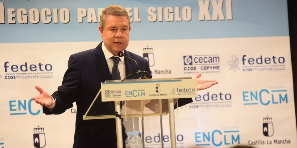 El presidente de Castilla-La Mancha, Emiliano García-Page. Foto: Rebeca Arango.