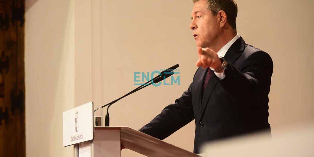 El presidente de Castilla-La Mancha, Emiliano García-Page. Foto: Rebeca Arango.