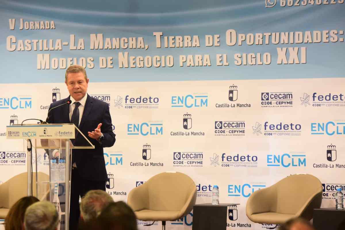 El presidente de Castilla-La Mancha, Emiliano García-Page.