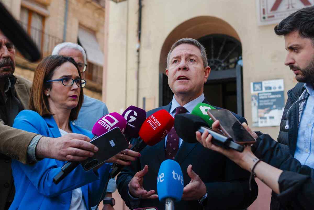 El presidente de Castilla-La Mancha, Emiliano García-Page.