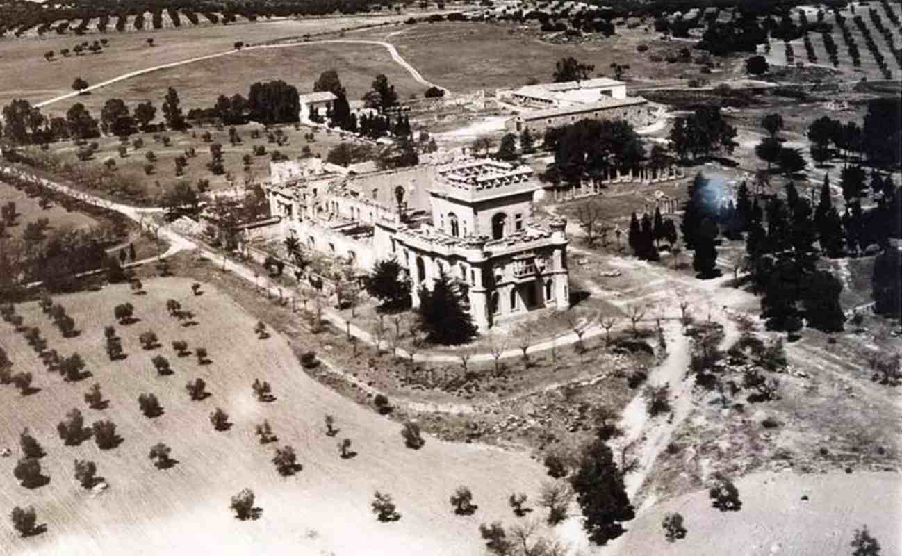 El Palacio de la Sisla, en 1972. Foto: Archivo Municipal de Toledo.