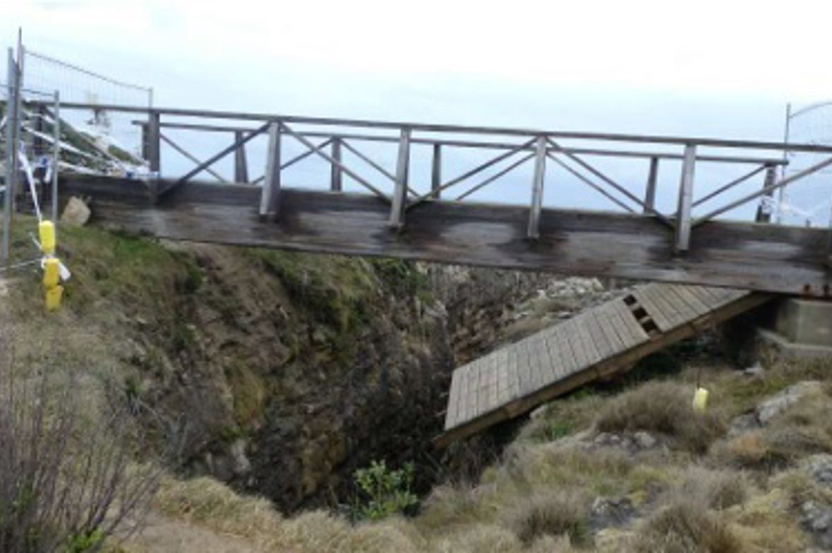 Pasarela El Bocal en Santander Foto: EP