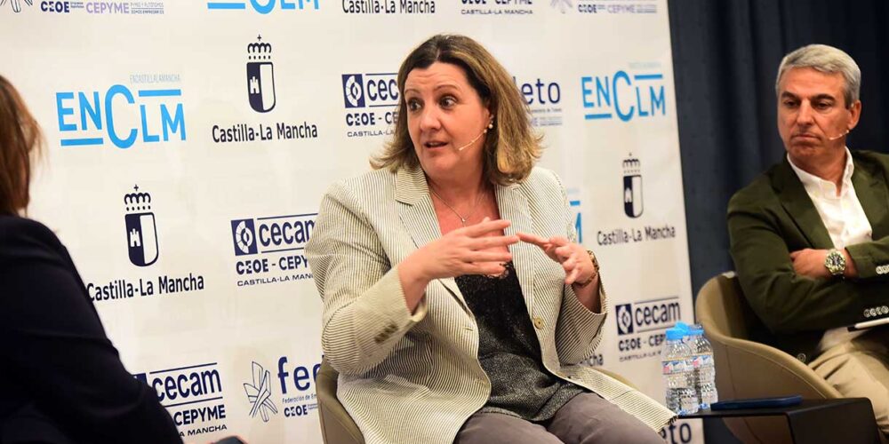 La consejera de Economía, Empresas y Empleo, Patricia Franco. Imagen: Rebeca Arango.