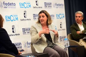 La consejera de Economía, Empresas y Empleo, Patricia Franco. Imagen: Rebeca Arango.