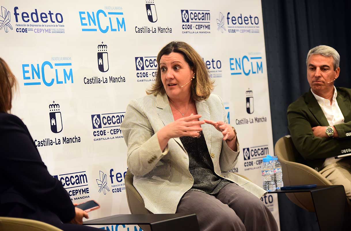 La consejera de Economía, Empresas y Empleo, Patricia Franco. Imagen: Rebeca Arango.