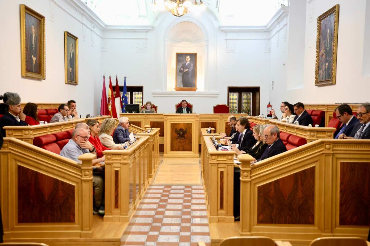 Pleno del Ayuntamiento de Toledo.