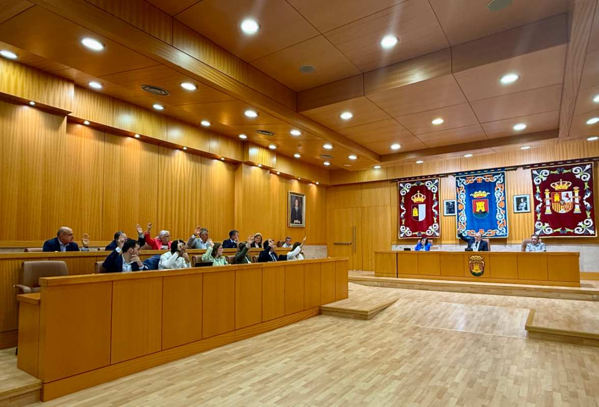 Pleno del Ayuntamiento de Talavera.