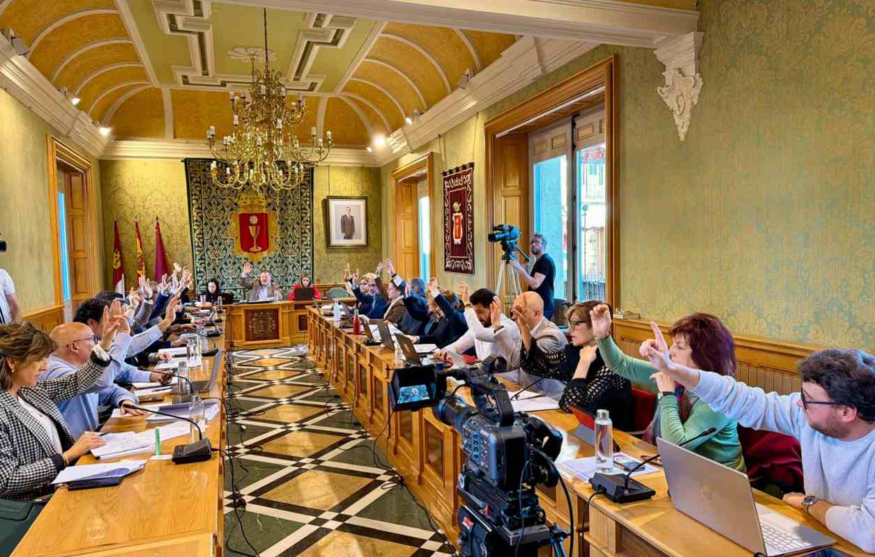 Pleno del Ayuntamiento de Cuenca.