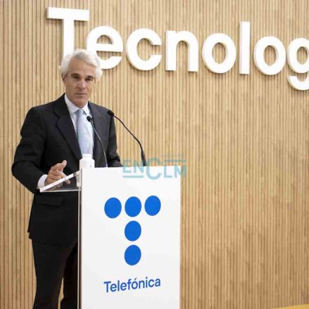 El presidente de Telefónica España, Borja Ochoa. Foto: Sara M. Trevejo.