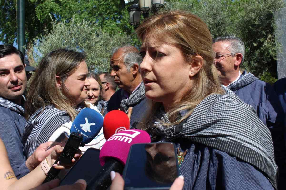 La portavoz del Grupo Socialista en las Cortes regionales, Ana Isabel Abengóza