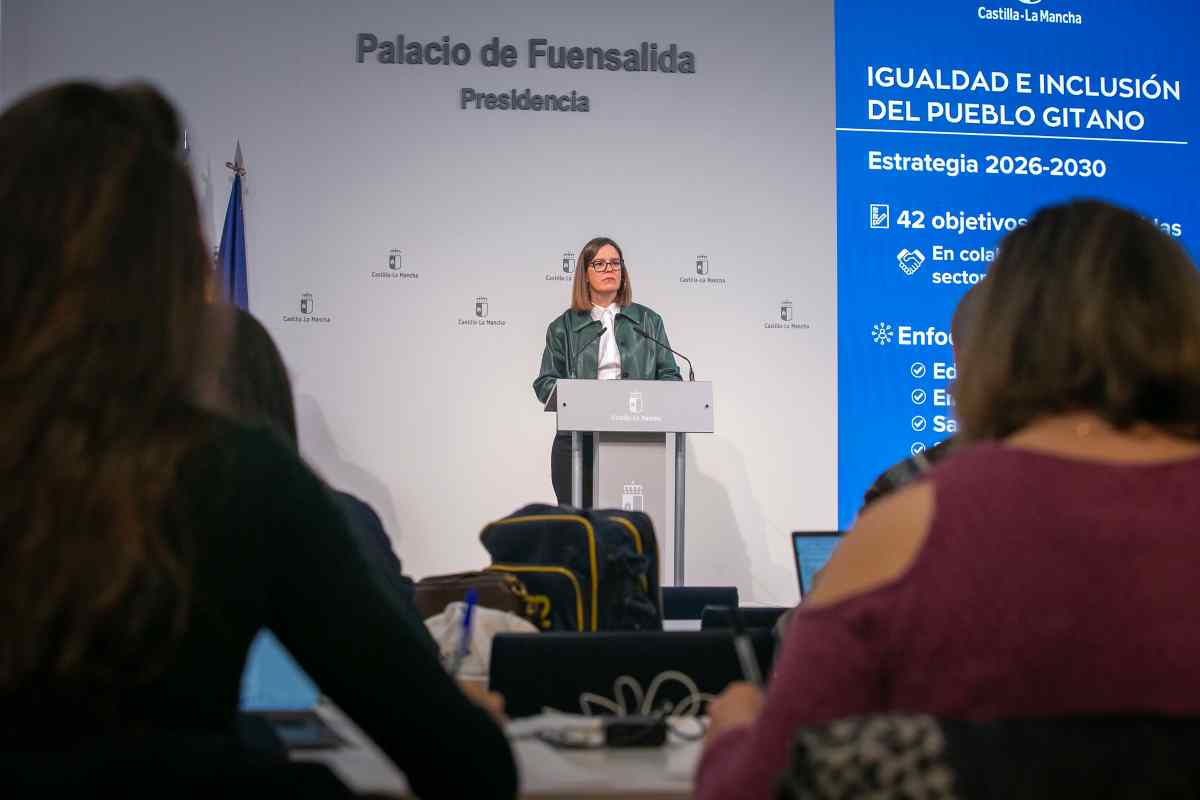 La consejera portavoz del Gobierno de Castilla-La Mancha, Esther Padilla.