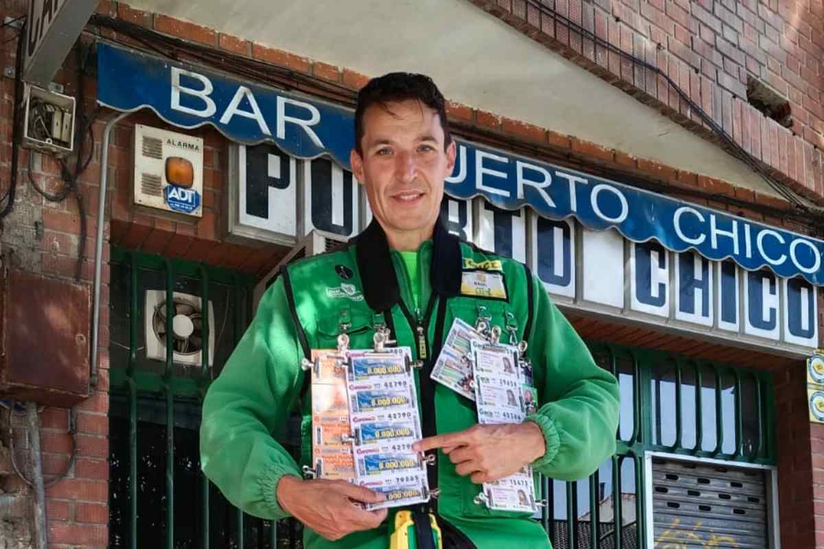Raúl Díaz, el vendedor de la ONCE que ha repartido 400.000 euros en Illescas.