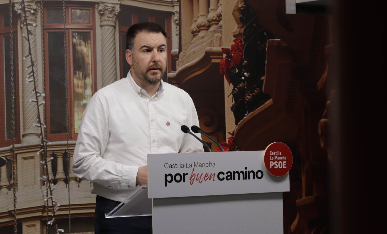 El diputado del grupo socialista en las Cortes de Castilla-La Mancha Antonio Sánchez Requena.