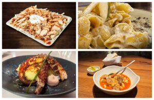 Platos de los nuevos cuatro restaurantes con Solete.
