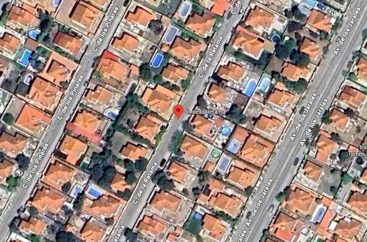 Calle de la Retama, en Loranca de Tajuña.