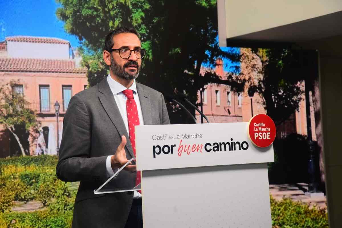 El secretario de Organización del PSOE de Castilla-La Mancha, Sergio Gutiérrez.
