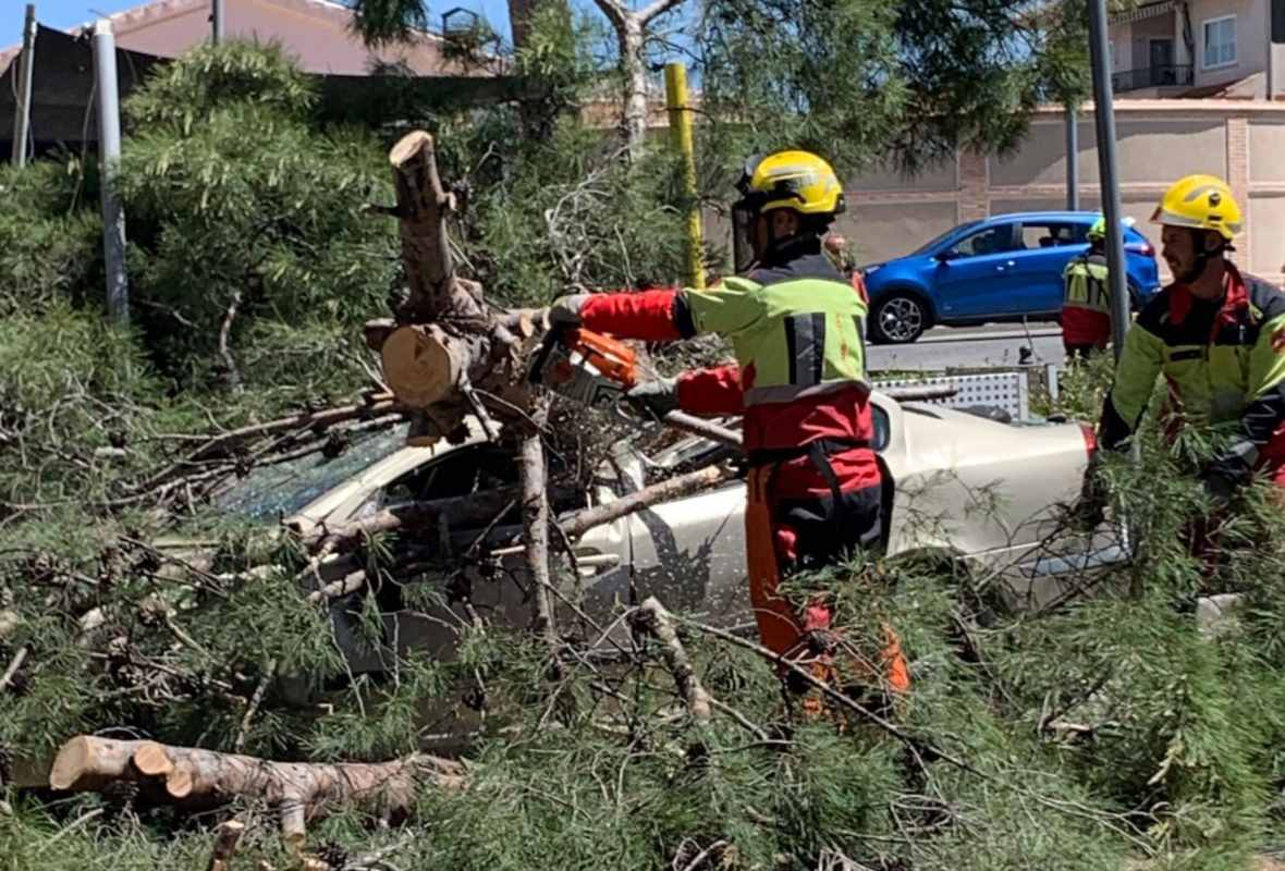 Accidente en Argés (Toledo). Foto cedida por elDiario.es CLM