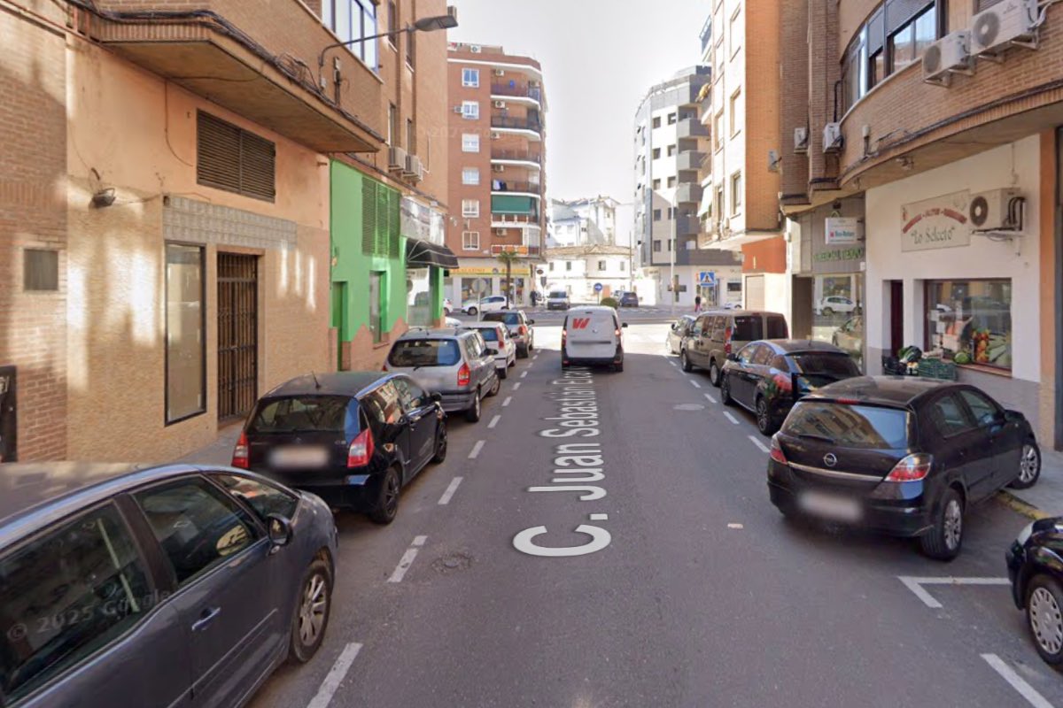 El suceso se ha producido en la calle Juan Sebastián Elcano