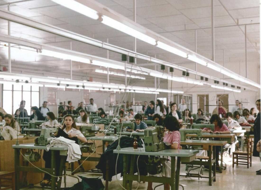 El día en el que se inauguraron las instalaciones donde está hoy Tecotex.