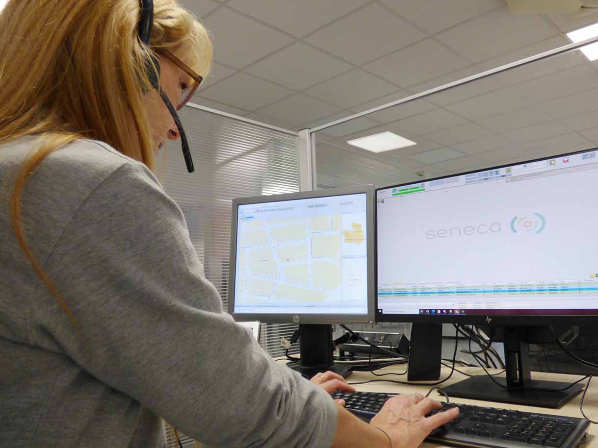 Trabajadora del 112.