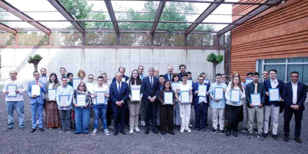 Acto de bienvenida de los nuevos empleados y empleadas públicos del turno de discapacidad intelectual. (Fotos: D. Esteban González // JCCM)