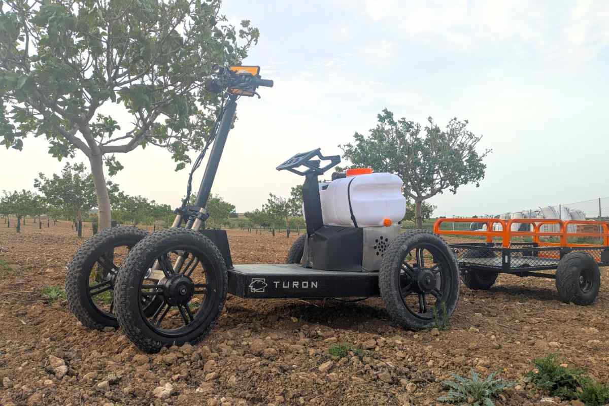Turon, el patinete agrario "made in Cuenca" que pretende revolucionar el trabajo en el campo.