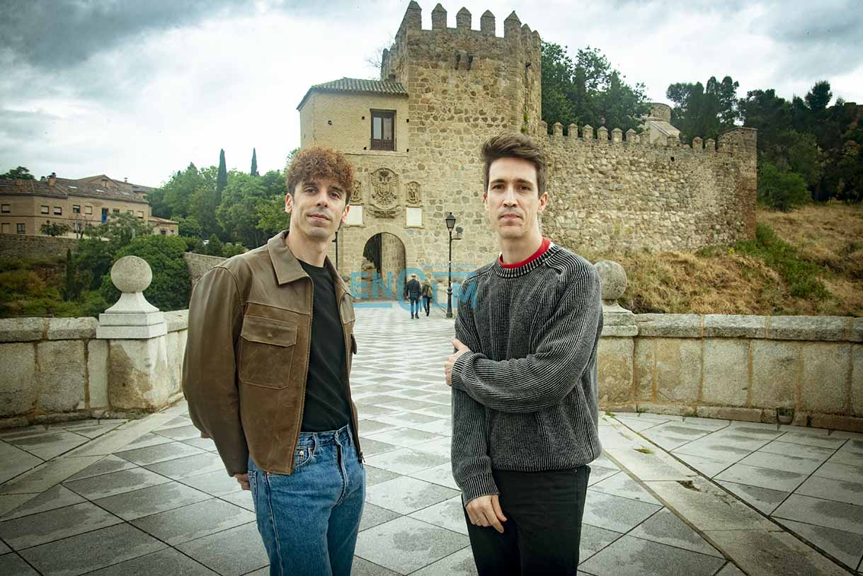 Diego Arroyo y Pepe Narváez, del grupo Veintiuno. Foto: Rebeca Arango.