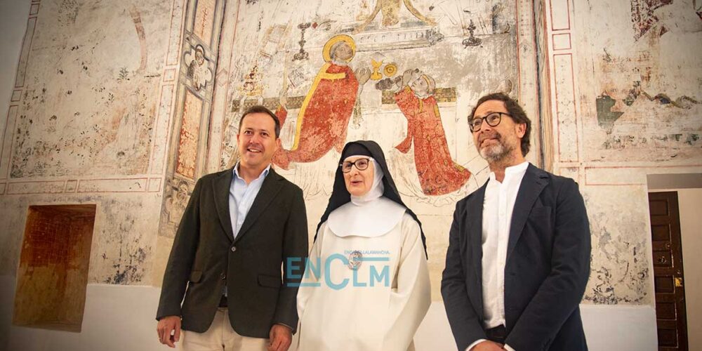 El alcalde de Toledo visita el convento de Las Concepcionistas. Foto: ENCLM/Rebeca Arango