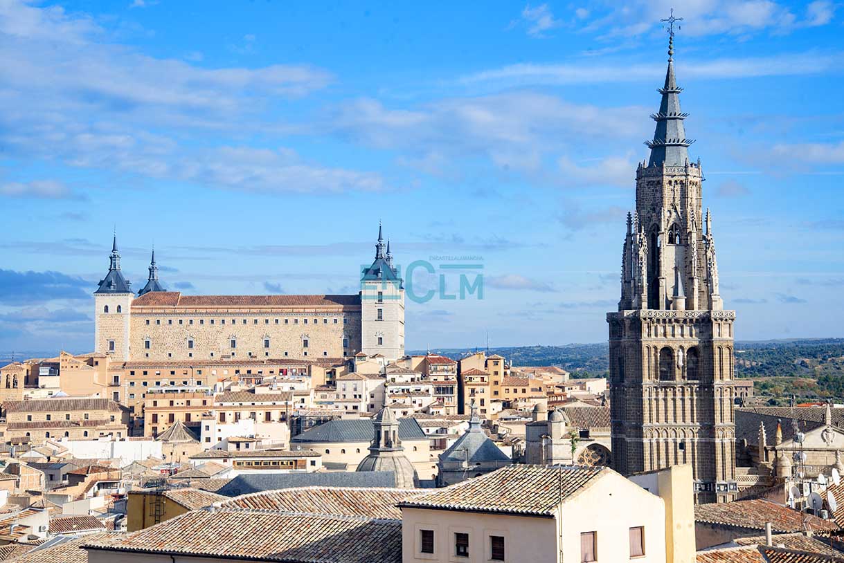 Vista del casco de Toledo desde el Convento Madre de Dios. Foto: ENCLM/Rebeca Arango.