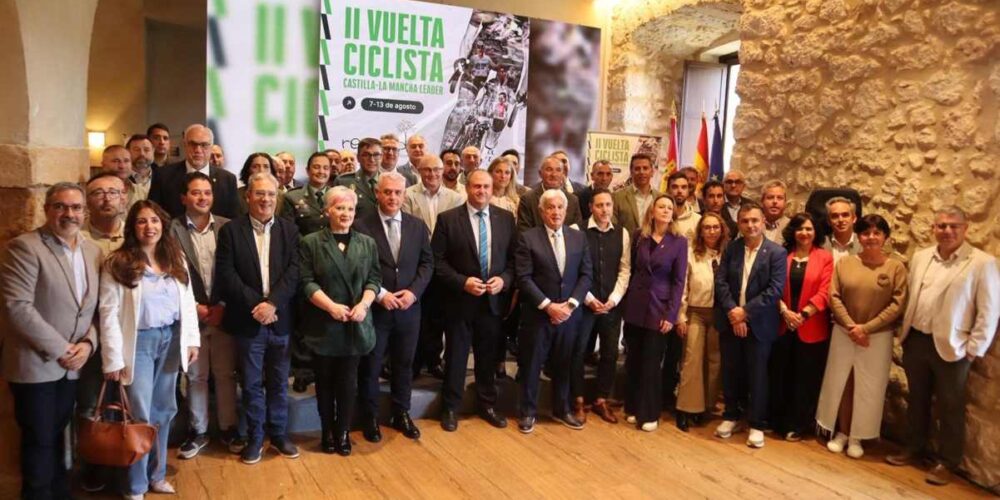 Presentación de la II Vuelta Ciclista Castilla-La Mancha Leader.