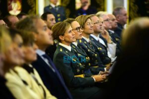 María Soledad Gómez y Verónica María Guillén, ambas reconocidas en el acto. Imagen: Rebeca Arango