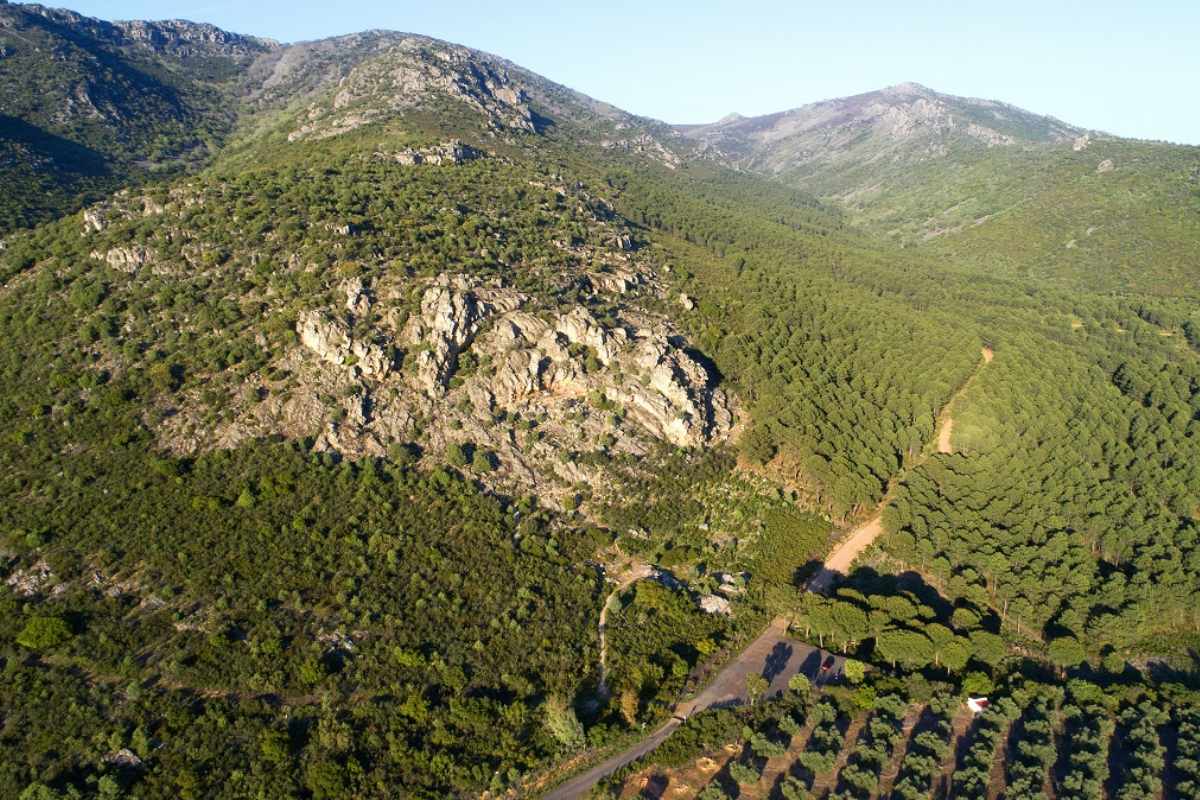 Entorno de Sierra Madrona, en el Parque Natural del Valle de Alcudia
