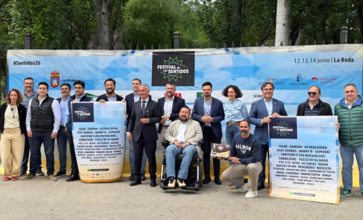 Presentación del Festival de los Sentidos de La Roda 2026