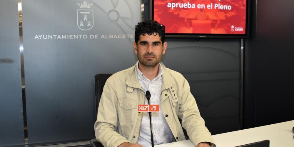 Foto de archivo del portavoz del PSOE de Albacete, José González