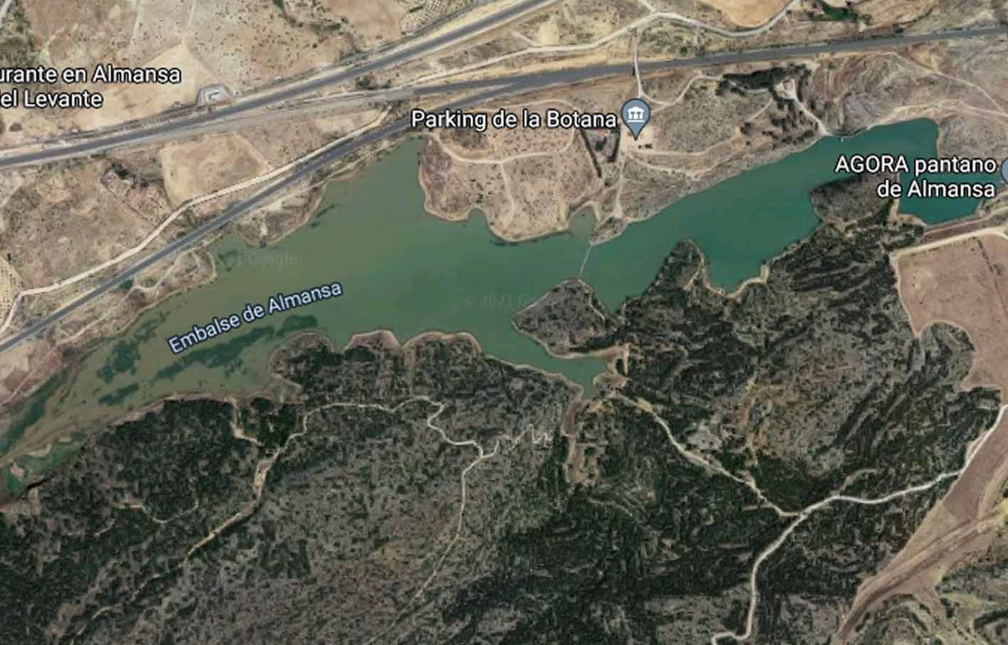 Pantano de Almansa.