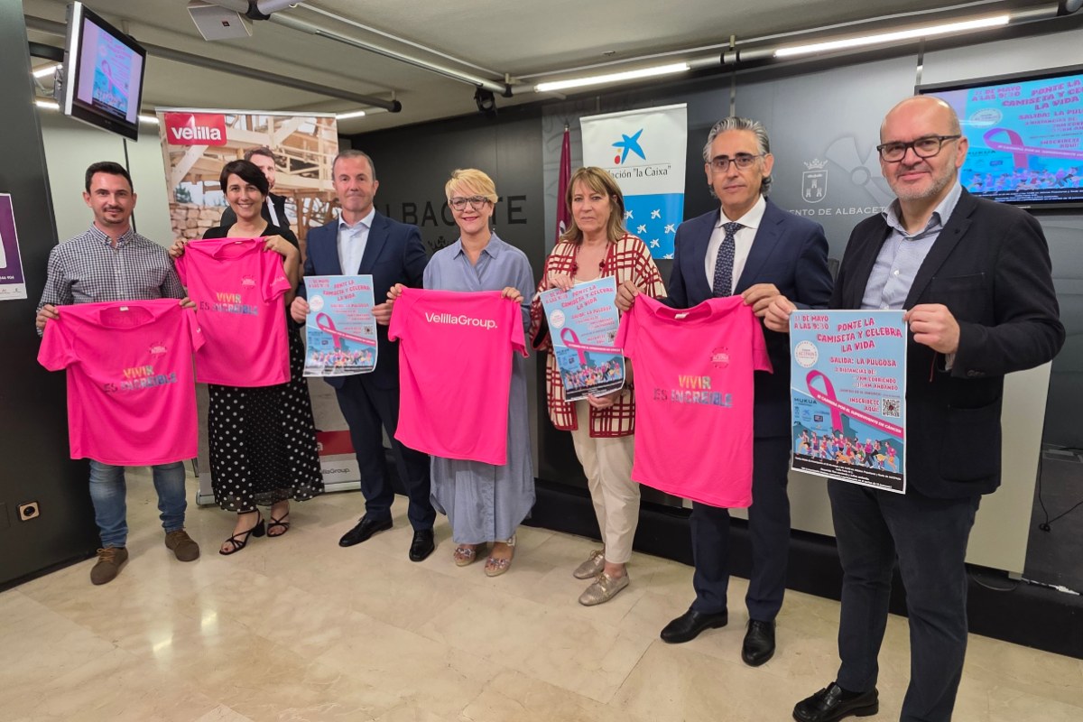 Presentación de la III Carrera por el Superviviente de Cáncer de Albacete