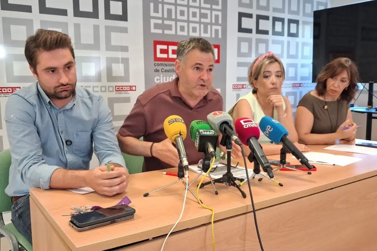 Rueda de prensa de los sindicatos