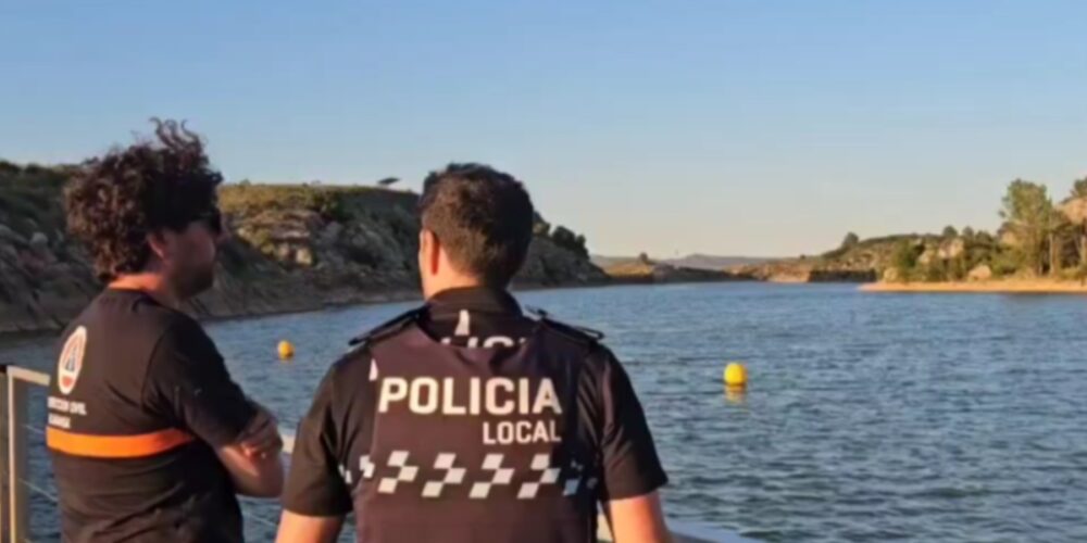 Dispositivo de búsqueda de un joven desaparecido en el pantano de Almansa (Albacete)