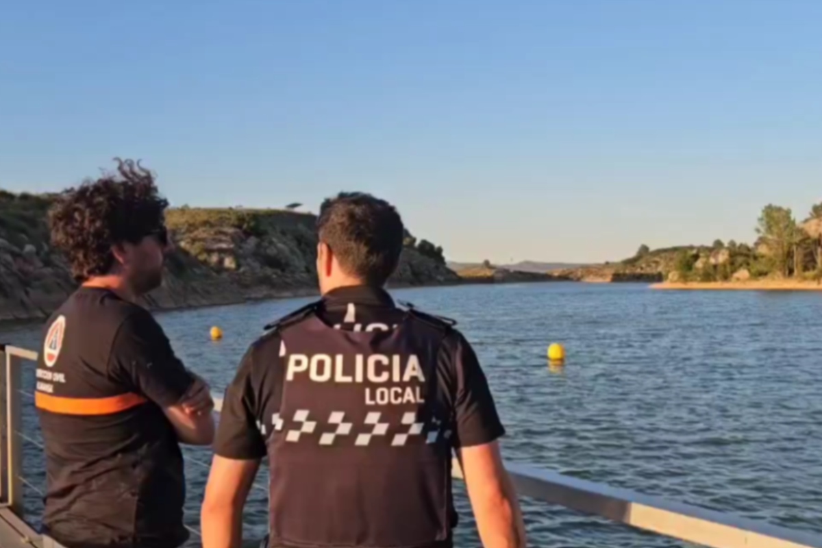 Dispositivo de búsqueda de un joven desaparecido en el pantano de Almansa (Albacete)