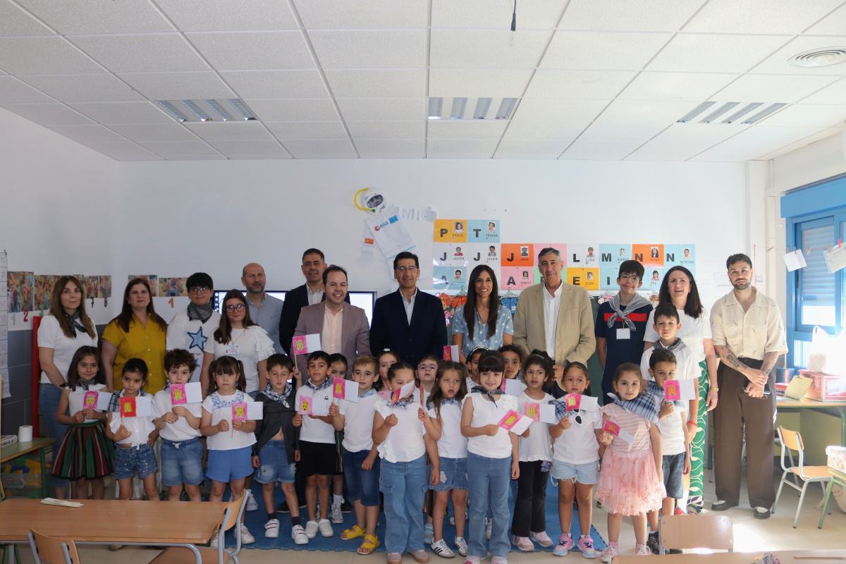 Visita al CEIP Carrasco Alcalde de Herencia