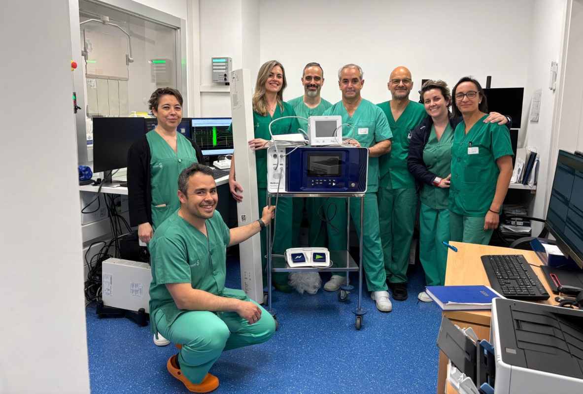 Equipo que ha incorporado la nueva técnica.